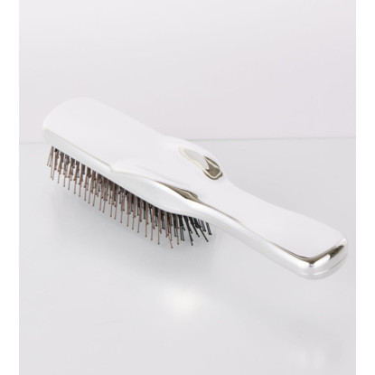 Scalp Brush Plus Long Silver