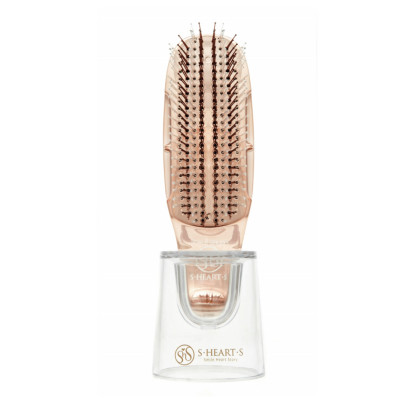 Scalp Brush World Model Short Pink Gold