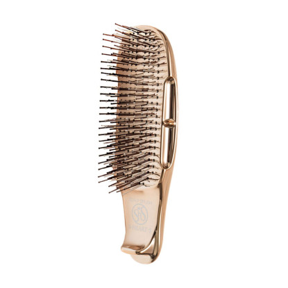 Scalp Brush World Model Short Pink Gold