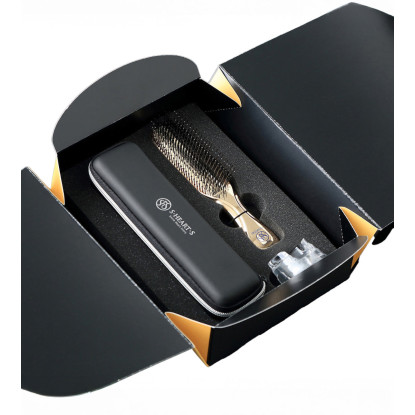 Scalp Brush World Premium Long Champagne Gold Gift Box