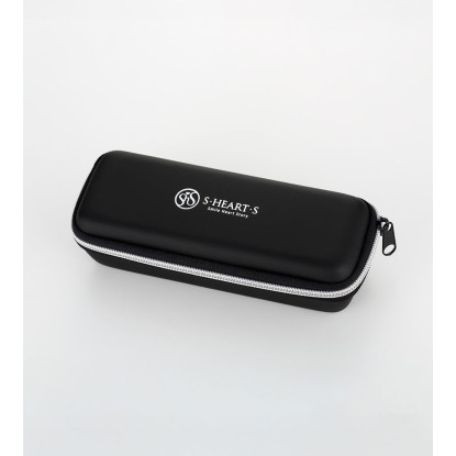 Semi-Hard Comb Case Black for Short Brushes