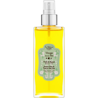 Beauty Oil Aloe Vera and Tiare Flower Fragrance
