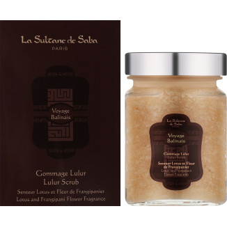 Voyage Balinais Lulur Scrub Lotus and Frangipani Flower Fragrance
