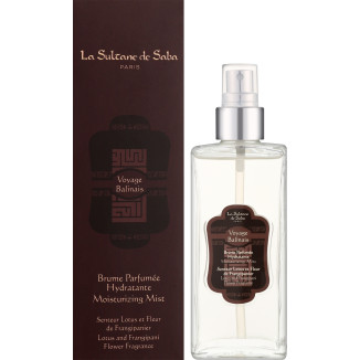 Voyage Balinais Moisturizing Mist Lotus and Frangipani Flower Fragrance
