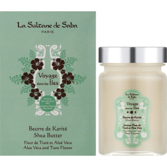Shea Butter Aloe Vera and Tiare Flower Fragrance