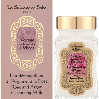 Voyage Sur La Route Des Delices Argan Cleansing Milk Rose Fragrance
