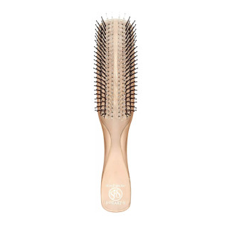 Scalp Brush World Long Pink Gold