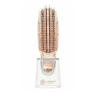 Scalp Brush World Model Short Pink Gold