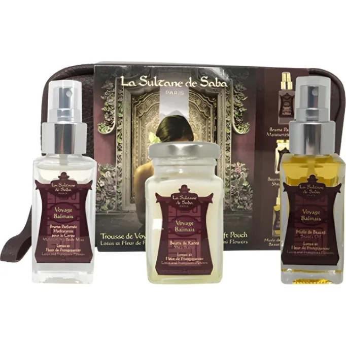 Balinese Lotus & Frangipani Flower Body Gift Set