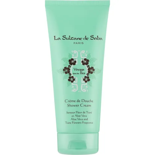 Shower Cream Aloe Vera and Tiare Flower Fragrance