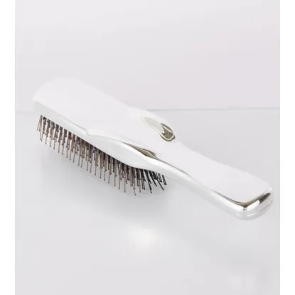 Scalp Brush Plus Long Silver