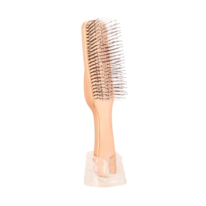 Scalp Brush World Long Pink Gold