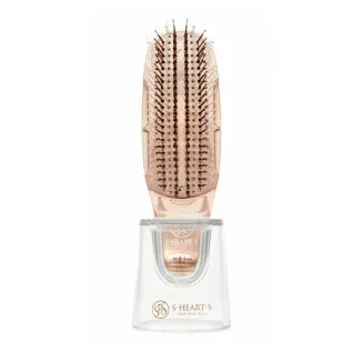 Scalp Brush World Model Short Pink Gold