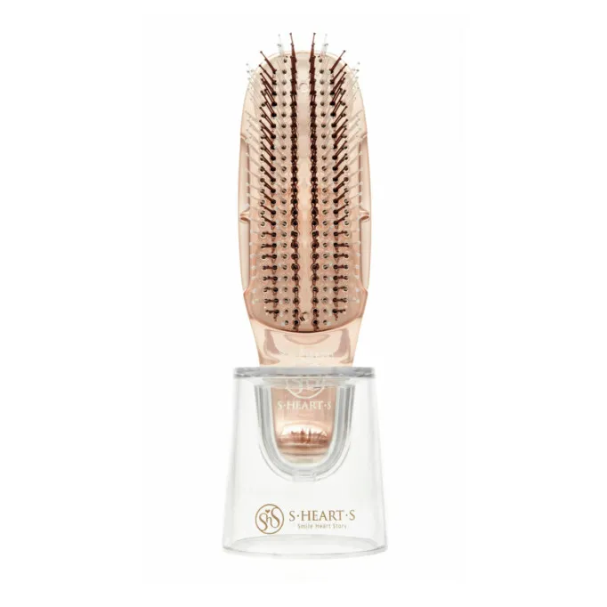 Scalp Brush World Model Short Pink Gold