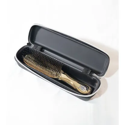 Semi-Hard Comb Case Black for Long Brushes