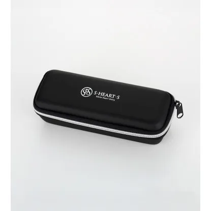 Semi-Hard Comb Case Black for Short Brushes