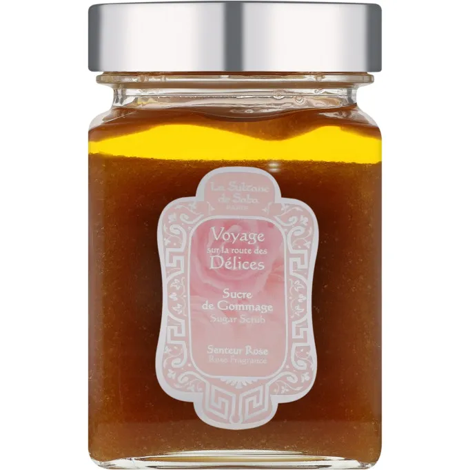 Delices  Sugar Scrub Rose Fragrance