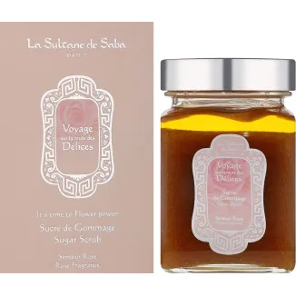 Delices  Sugar Scrub Rose Fragrance