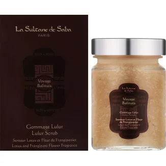 Voyage Balinais Lulur Scrub Lotus and Frangipani Flower Fragrance