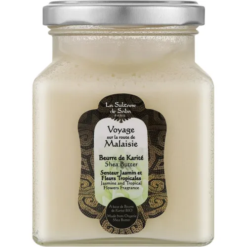 Malaisie Shea Butter Jasmin and Tropical Flowers Fragrance