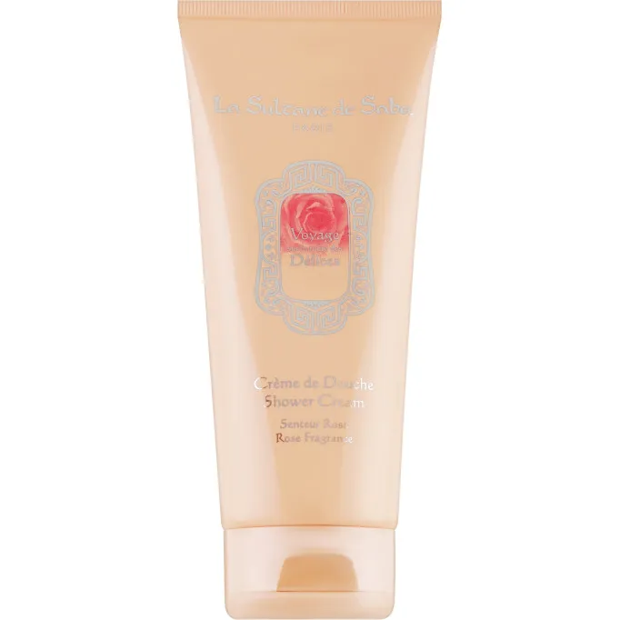 Delices  Shower Cream Rose Fragrance