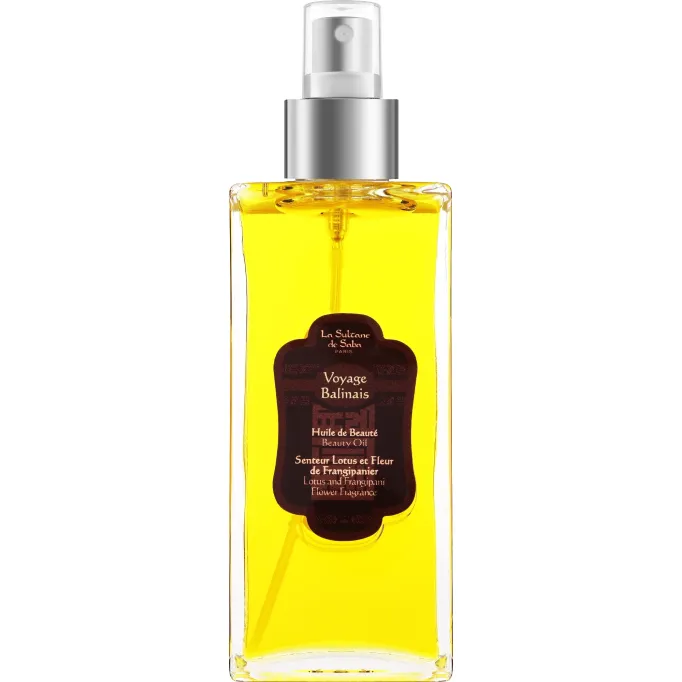 Voyage Balinais Beauty Oil Lotus and Frangipani Flower Fragrance