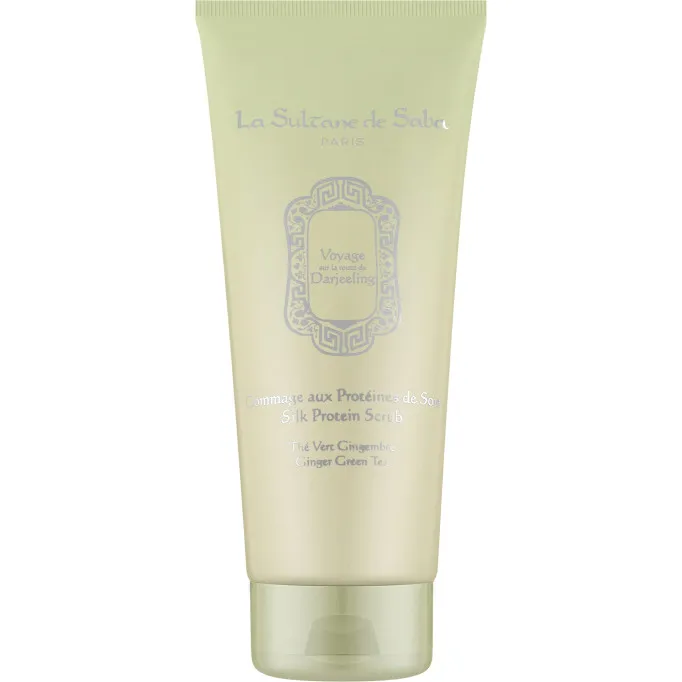 Darjeeling Silk Protein Scrub Ginger Green Tea