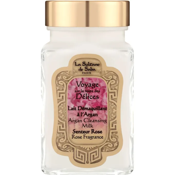 Voyage Sur La Route Des Delices Argan Cleansing Milk Rose Fragrance