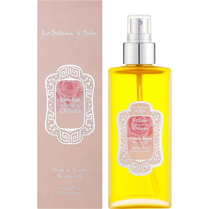 Delices Beauty Oil Rose Fragrance