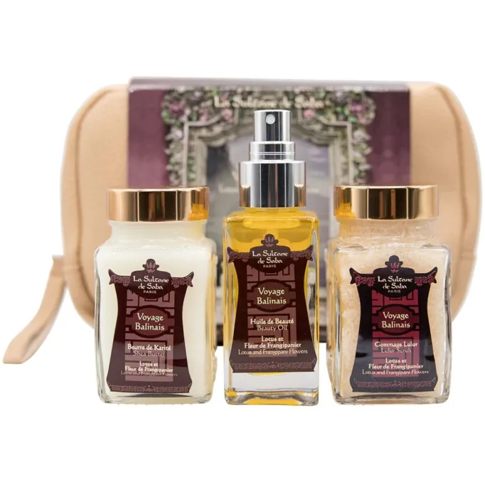 Bali Lotus & Frangipani Flower Body Gift Set