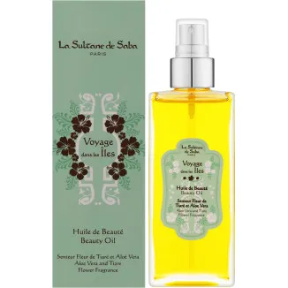 Beauty Oil Aloe Vera and Tiare Flower Fragrance