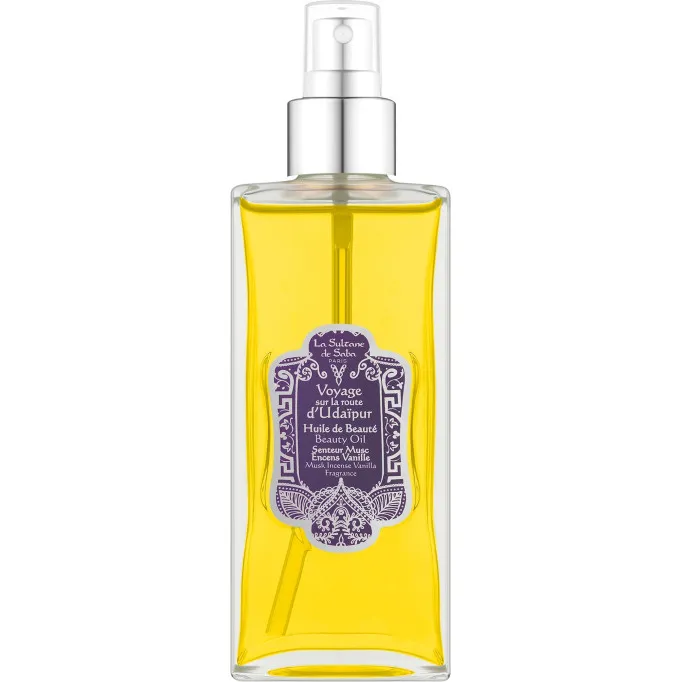 d'Udaipur Huile de Beaute Beauty Oil Musc Encense Vanilla Fragrance
