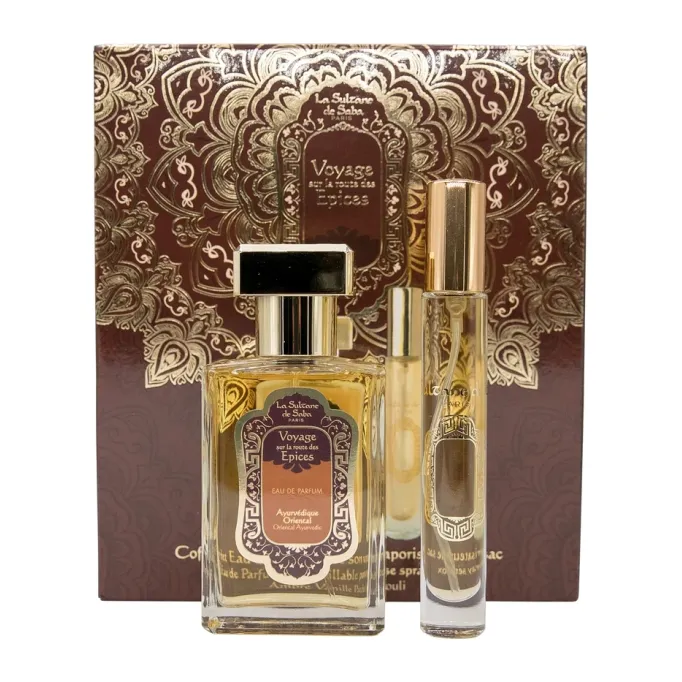 Ayurvedique Ambre Vanille Patchouli Eau de Parfum Set