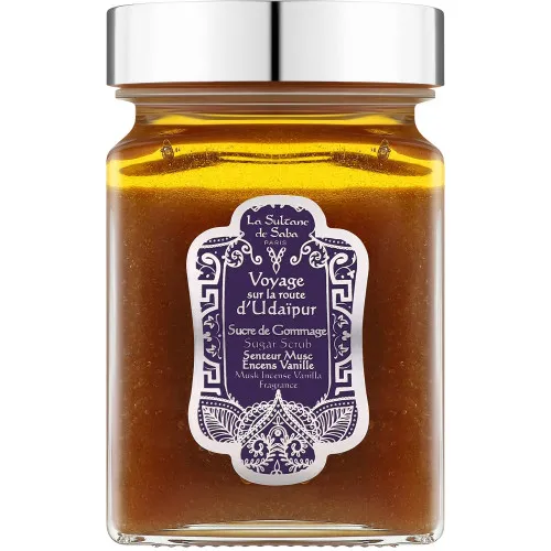 d'Udaipur Sugar Scrub Musc Encense Vanilla Fragrance