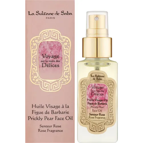 Voyage Sur La Route Des Delices Prickly Pear Face Oil Rose Fragrance