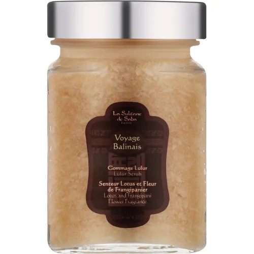 Voyage Balinais Lulur Scrub Lotus and Frangipani Flower Fragrance