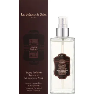 Voyage Balinais Moisturizing Mist Lotus and Frangipani Flower Fragrance