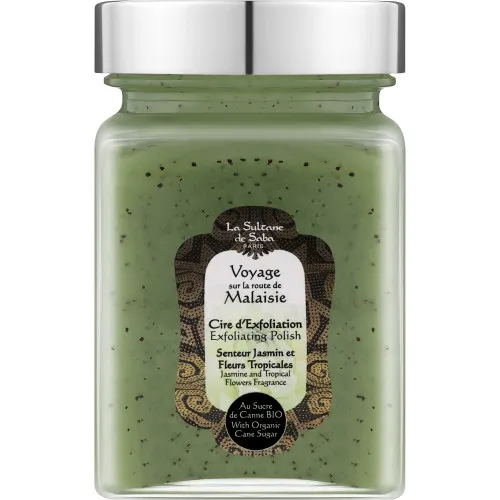 Malaisie Exfoliating Polish Jasmin and Tropical Flowers Fragrance