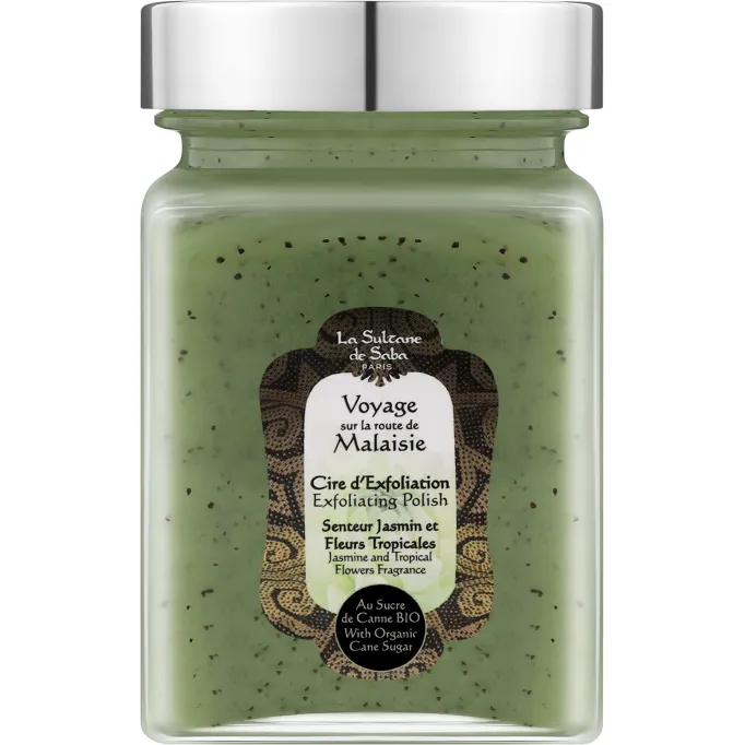 Malaisie Exfoliating Polish Jasmin and Tropical Flowers Fragrance