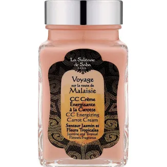 Malaisie CC Energizing Carrot Cream Jasmin and Tropical Flowers Fragrance