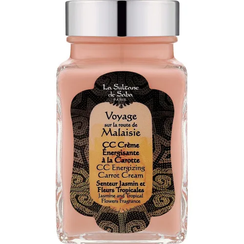 Malaisie CC Energizing Carrot Cream Jasmin and Tropical Flowers Fragrance