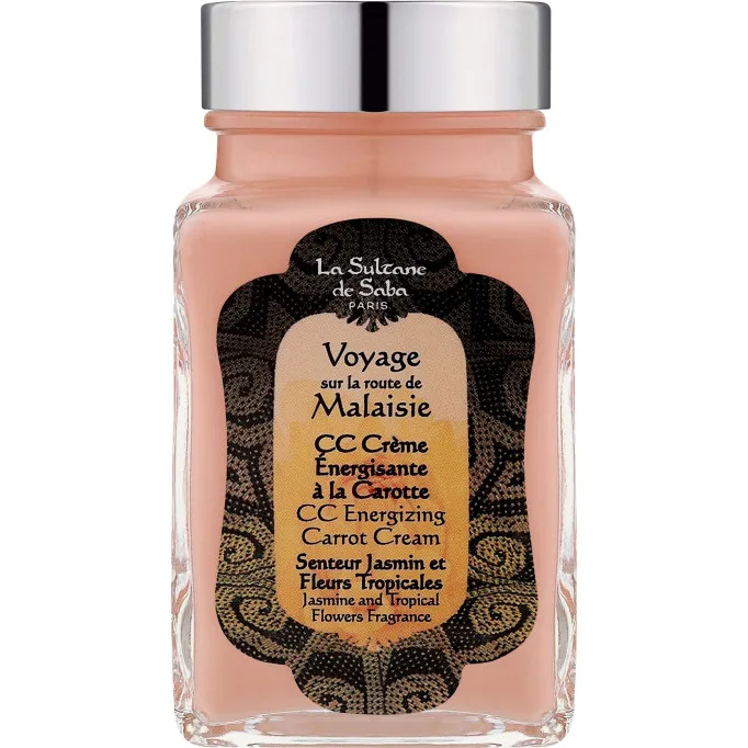 Malaisie CC Energizing Carrot Cream Jasmin and Tropical Flowers Fragrance