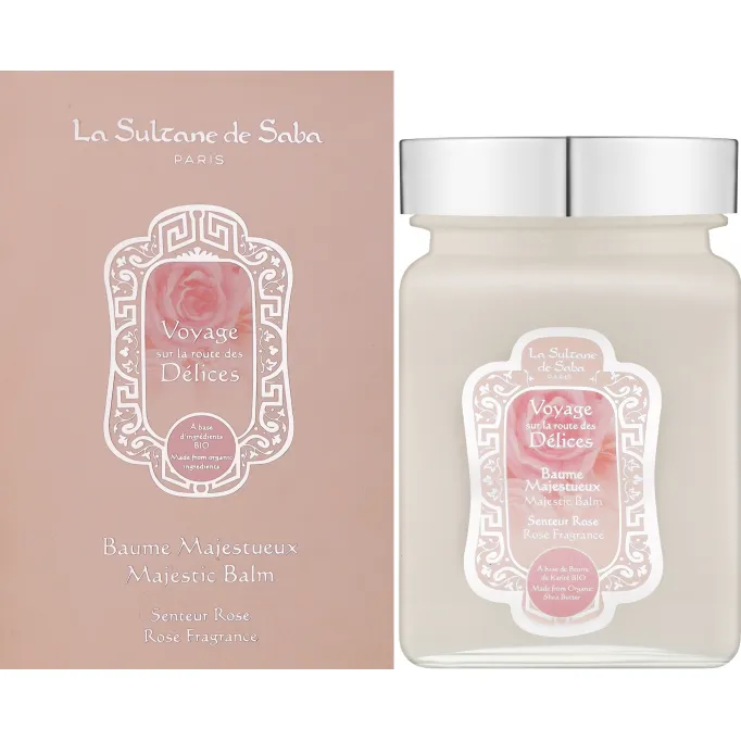 Delices  Body Balm Rose Fragrance