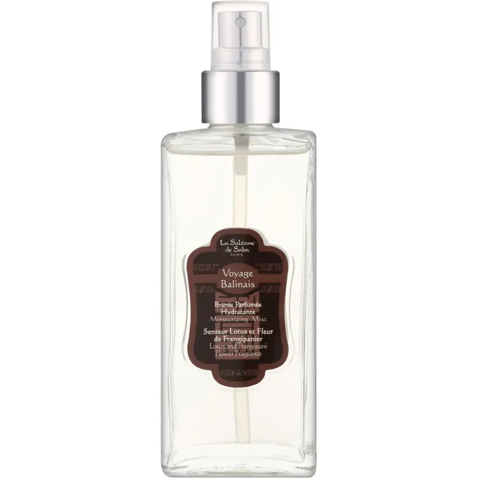 Voyage Balinais Moisturizing Mist Lotus and Frangipani Flower Fragrance