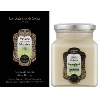 Malaisie Shea Butter Jasmin and Tropical Flowers Fragrance
