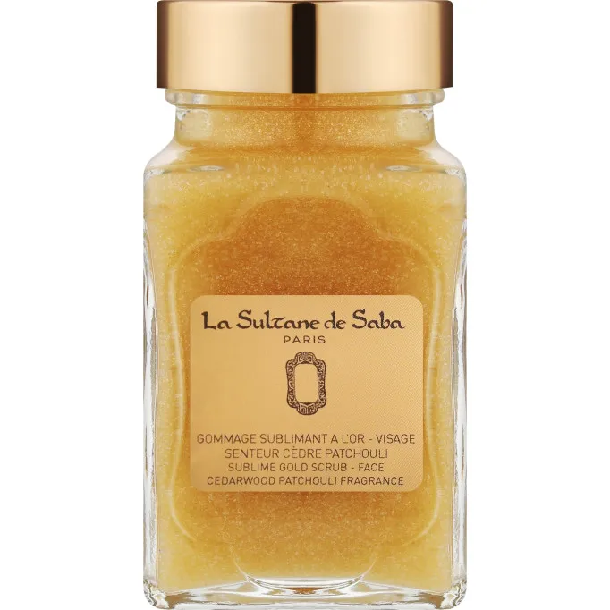 Sublime Gold Scrub Cedar and Patchouli Fragrance