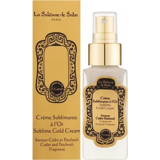 Sublime Gold Cream Cedar and Patchouli Fragrance