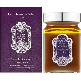 d'Udaipur Sugar Scrub Musc Encense Vanilla Fragrance