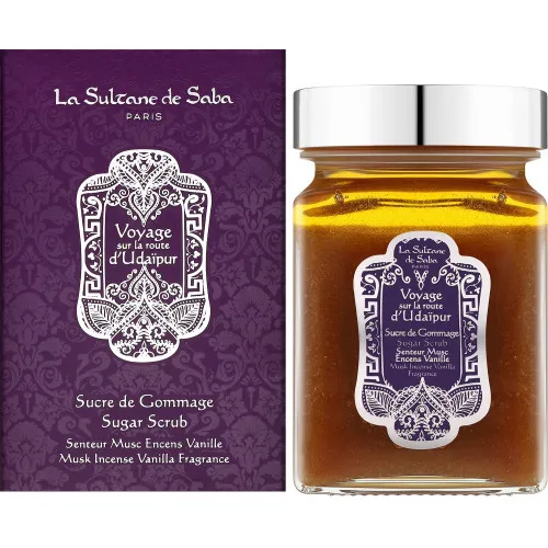 d'Udaipur Sugar Scrub Musc Encense Vanilla Fragrance
