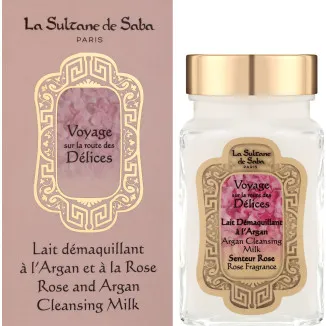 Voyage Sur La Route Des Delices Argan Cleansing Milk Rose Fragrance